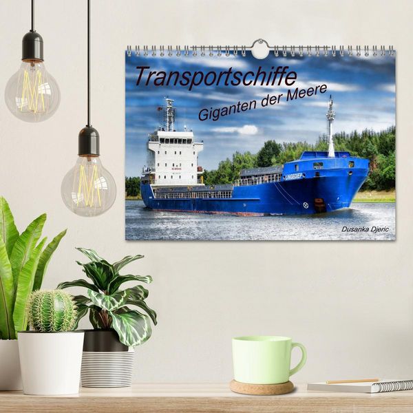 Produktbild: Transportschiffe Giganten der Meere (Wandkalender 2026 DIN A4 quer), CALVENDO Monatskalender