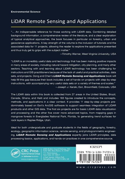Produktbild: LiDAR Remote Sensing and Applications