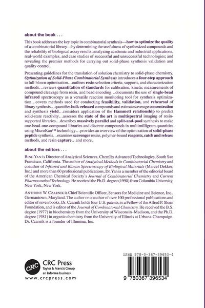 Produktbild: Optimization of Solid-Phase Combinatorial Synthesis