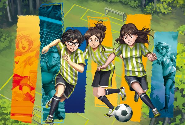 Produktbild: Die Fussballbande, Das Team der Fussballbande, 150 Teile