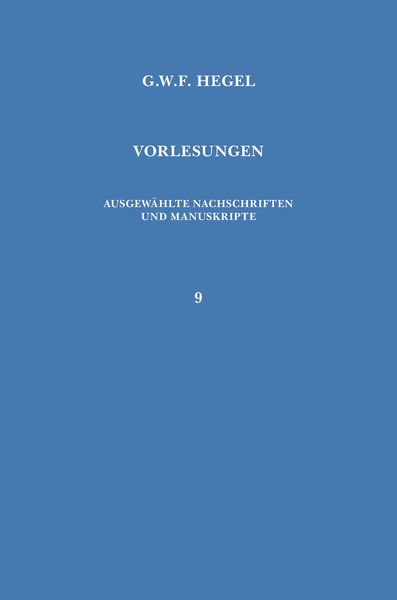 Produktbild: Vorlesungen &uuml;ber die Geschichte der Philosophie. Teil 4
