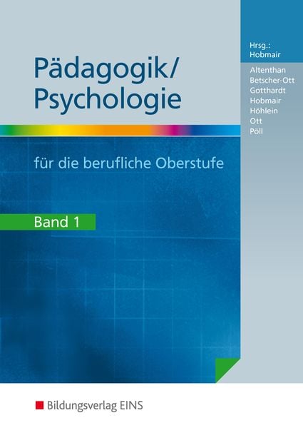 Produktbild: P&auml;dagogik / Psychologie 1 f&uuml;r die berufliche Oberstufe