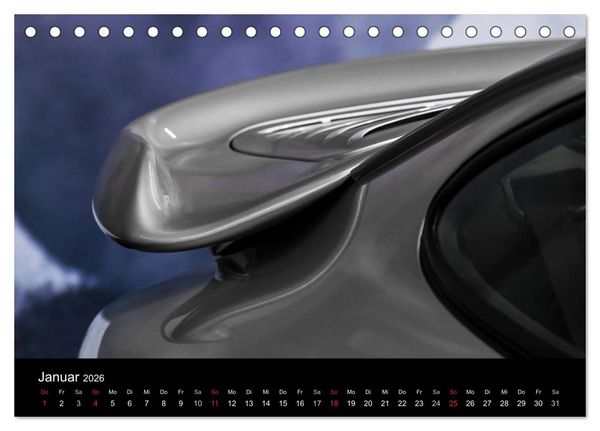Produktbild: Heiligs Blechle - Porsche-Ikonen im Detail (Tischkalender 2026 DIN A5 quer), CALVENDO Monatskalender