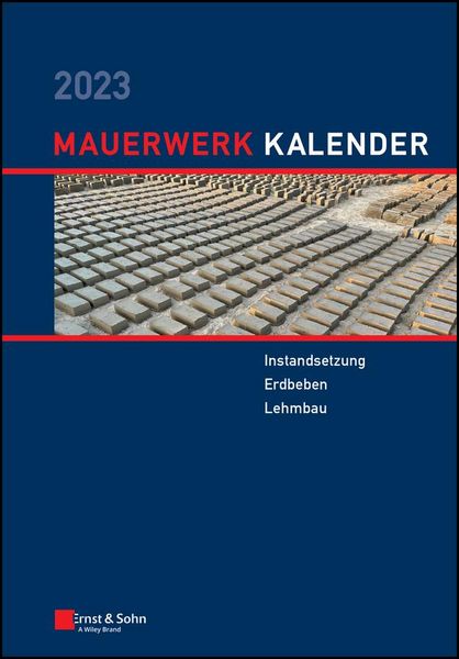 Produktbild: Mauerwerk-Kalender 2023