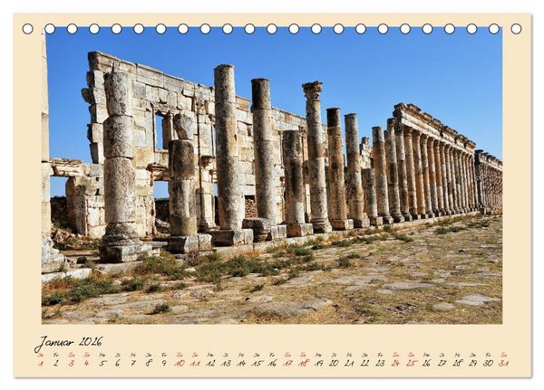 Produktbild: Syrien Erinnerungen Memories Dhikrayat (Tischkalender 2026 DIN A5 quer), CALVENDO Monatskalender
