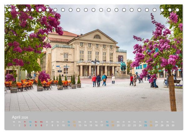 Produktbild: Weimar - das kulturelle Erbe (Tischkalender 2026 DIN A5 quer), CALVENDO Monatskalender