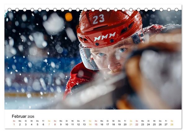 Produktbild: Kufen, Ski & Snowboard (Tischkalender 2026 DIN A5 quer), CALVENDO Monatskalender
