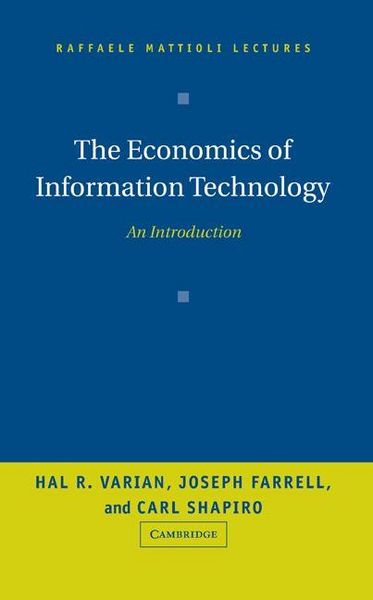 Produktbild: The Economics of Information Technology