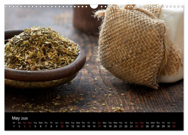Produktbild: SPICES (Wall Calendar 2026 DIN A3 landscape), CALVENDO 12 Month Wall Calendar