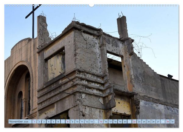 Produktbild: Beirut - auferstanden aus Ruinen (Wandkalender 2026 DIN A2 quer), CALVENDO Monatskalender