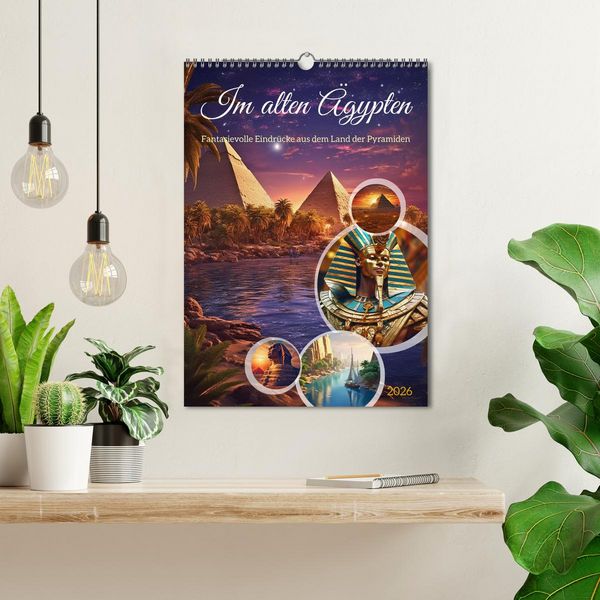 Produktbild: Im alten &Auml;gypten (Wandkalender 2026 DIN A3 hoch), CALVENDO Monatskalender
