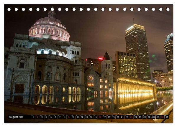 Produktbild: Blickpunkte der USA (Tischkalender 2026 DIN A5 quer), CALVENDO Monatskalender
