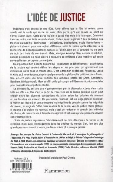 Produktbild: L'id&eacute;e de justice