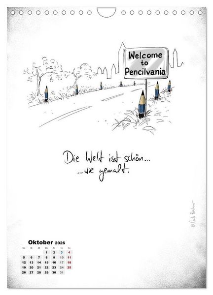 Produktbild: NEUES JAHR, NEUER SPASS... (Wandkalender 2026 DIN A4 hoch), CALVENDO Monatskalender