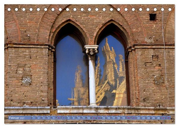 Produktbild: Siena - Stadt des legend&auml;ren Palio (Tischkalender 2027 DIN A5 quer), CALVENDO Monatskalender