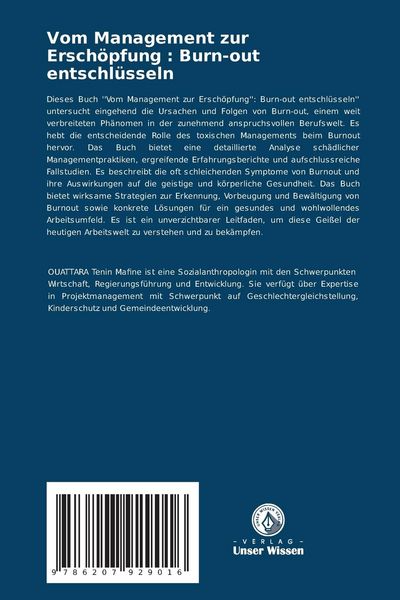 Produktbild: Vom Management zur Ersch&ouml;pfung : Burn-out entschl&uuml;sseln