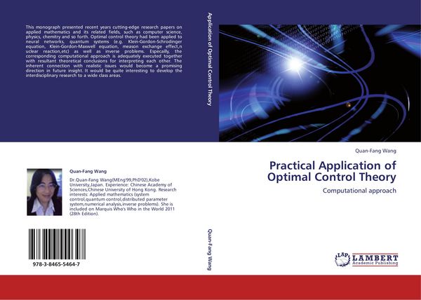 Produktbild: Practical Application of Optimal Control Theory