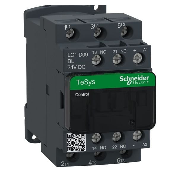 Produktbild: Schneider Electric Leistungssch&uuml;tz LC1D09BL