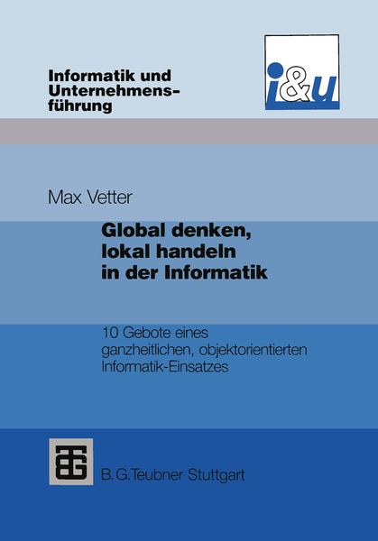 Produktbild: Global denken, lokal handeln in der Informatik