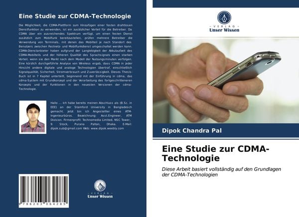 Eine Studie zur CDMA-Technologie, Taschenbuch von Dipok Chandra Pal, Verlag Unser Wissen, 9786203064285