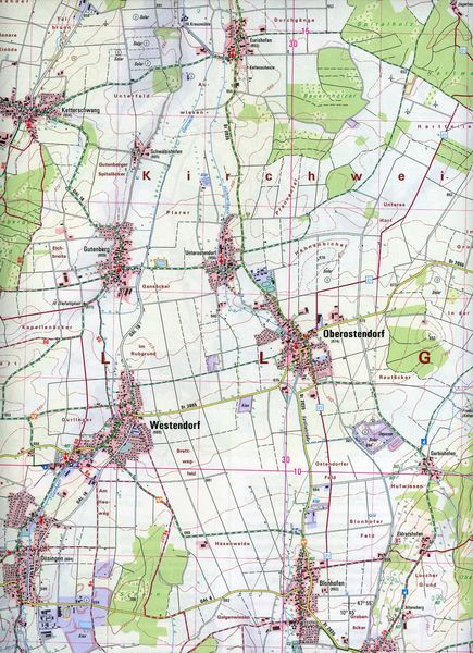 Produktbild: ATK25-P08 Schongau (Amtliche Topographische Karte 1:25000)
