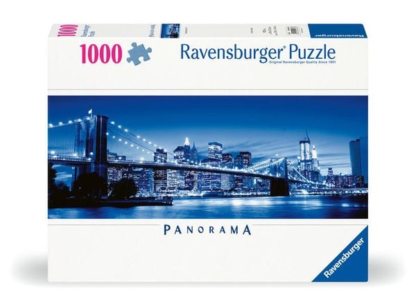 Erwachsenenpuzzle 1000 Teile - Leuchtendes New York