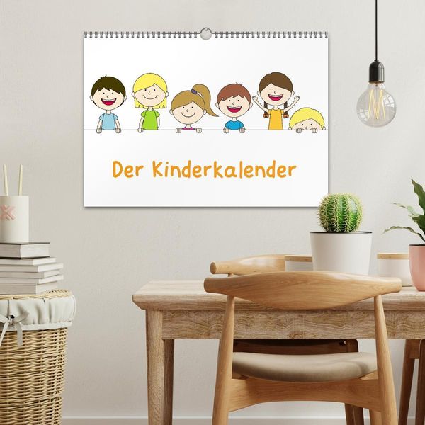 Produktbild: Der Kinderkalender (Wandkalender 2026 DIN A3 quer), CALVENDO Monatskalender
