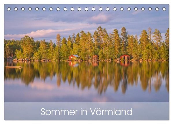 Produktbild: Schwedischer Sommer in V&auml;rmland (Tischkalender 2026 DIN A5 quer), CALVENDO Monatskalender