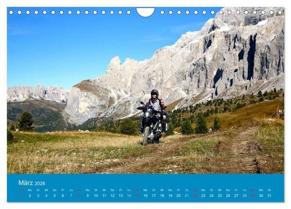 Produktbild: Freude an - Spa&szlig; mit der BMW GS (Wandkalender 2026 DIN A4 quer), CALVENDO Monatskalender