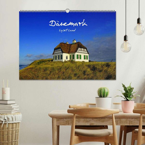 Produktbild: D&auml;nemark - Lyset Land (Wandkalender 2026 DIN A2 quer), CALVENDO Monatskalender