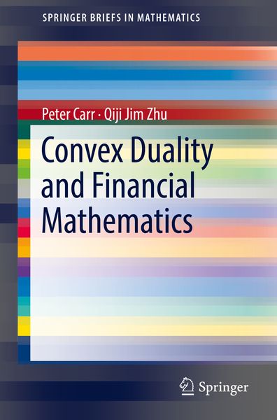 Produktbild: Convex Duality and Financial Mathematics