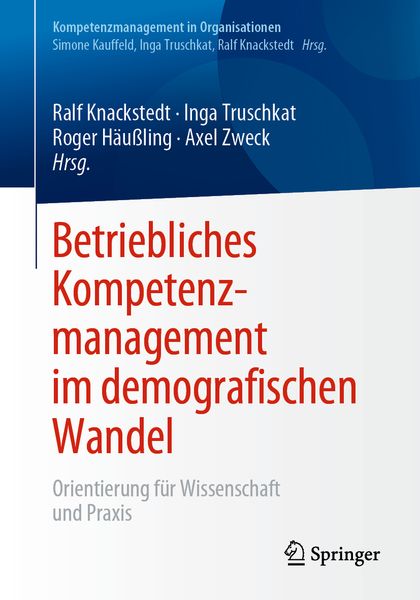 Produktbild: Betriebliches Kompetenzmanagement im demografischen Wandel