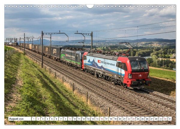 Produktbild: F&uuml;r G&uuml;ter die Bahn (Wandkalender 2026 DIN A3 quer), CALVENDO Monatskalender
