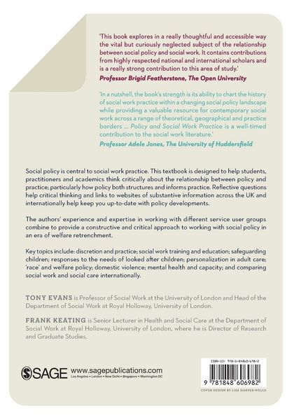 Produktbild: Policy and Social Work Practice