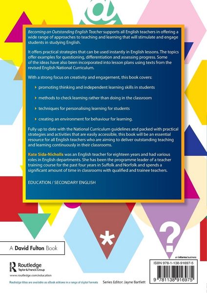 Produktbild: Becoming an Outstanding English Teacher
