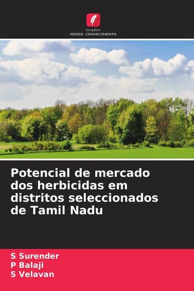 Produktbild: Potencial de mercado dos herbicidas em distritos seleccionados de Tamil Nadu