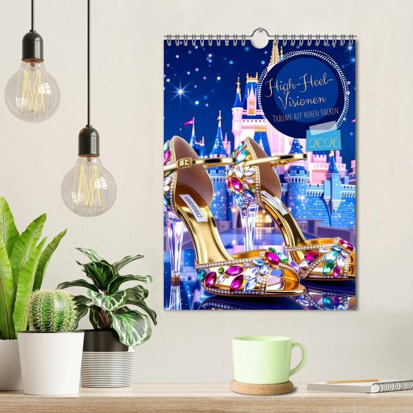 Produktbild: High-Heel-Visionen (Wandkalender 2026 DIN A4 hoch), CALVENDO Monatskalender