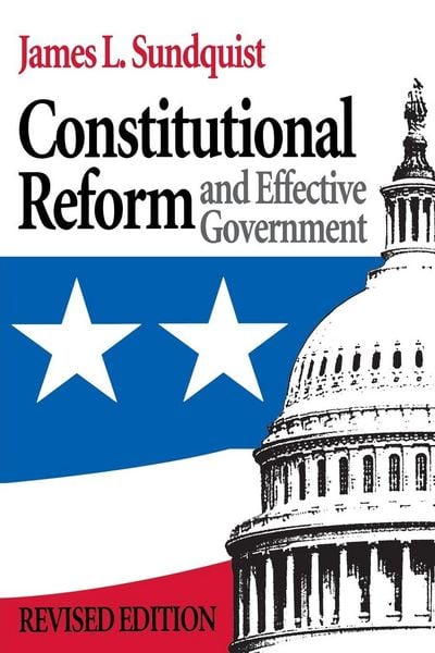 Produktbild: Constitutional Reform and Effective Government