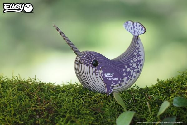 Produktbild: EUGY - 3D Bastelset Narwal