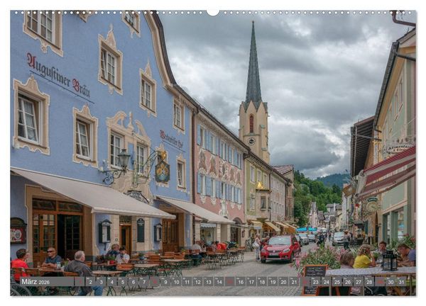 Produktbild: Rund um Bayern (hochwertiger Premium Wandkalender 2026 DIN A2 quer), Kunstdruck in Hochglanz