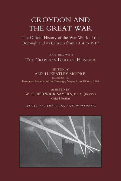 Produktbild: Croydon and the Great War