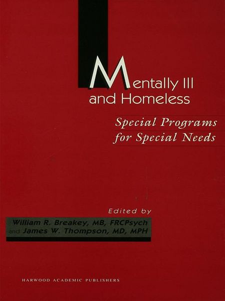 Produktbild: Mentally Ill and Homeless: Special Programs for Special Needs