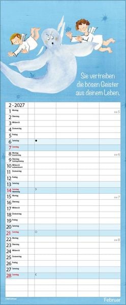 Produktbild: Familientimer Schutzengel 2027
