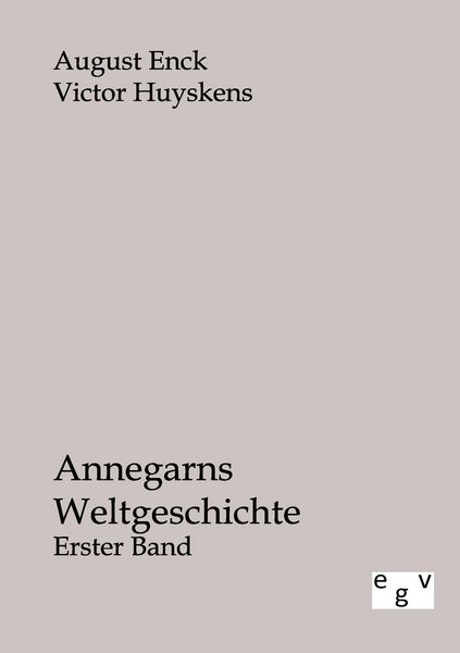 Produktbild: Annegarns Weltgeschichte
