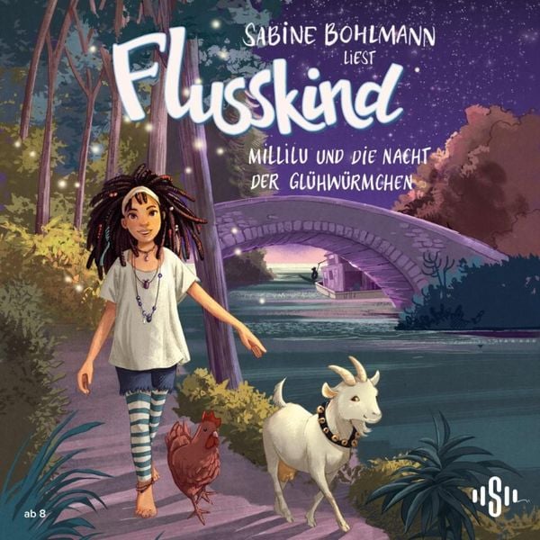 Flusskind 5: Millilu und die Nacht der Glühwürmchen - Sabine Bohlmann, Audio, 9783844945263