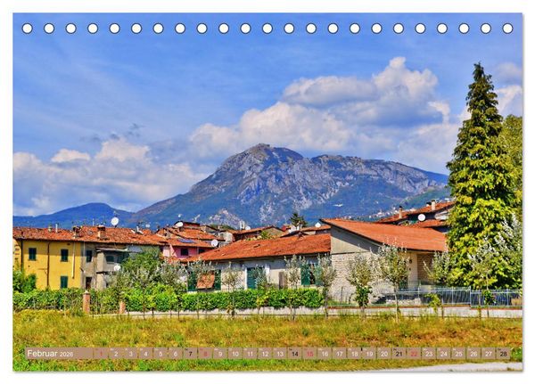 Produktbild: Garfagnana, Impressionen aus dem Norden der Toskana (Tischkalender 2026 DIN A5 quer), CALVENDO Monatskalender