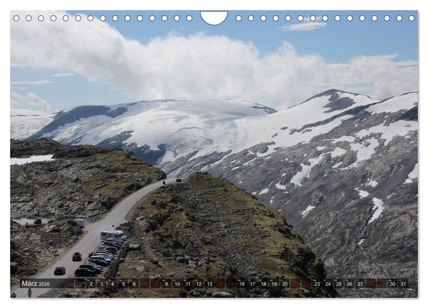 Produktbild: Norwegen 2026 - Berge, Fjorde, Moore (Wandkalender 2026 DIN A4 quer), CALVENDO Monatskalender