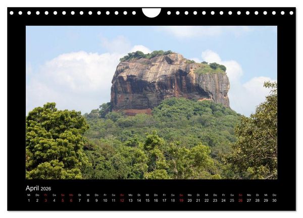 Produktbild: Sri Lanka Impressionen (Wandkalender 2026 DIN A4 quer), CALVENDO Monatskalender
