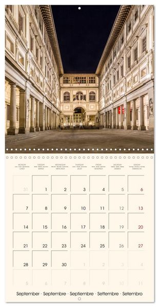 Produktbild: FLORENCE Impressions by day and night (Wall Calendar 2026 12 &times; 12 Inch) CALVENDO 12 Month Wall Calendar