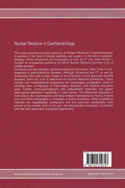 Produktbild: Nuclear Medicine in Gastroenterology